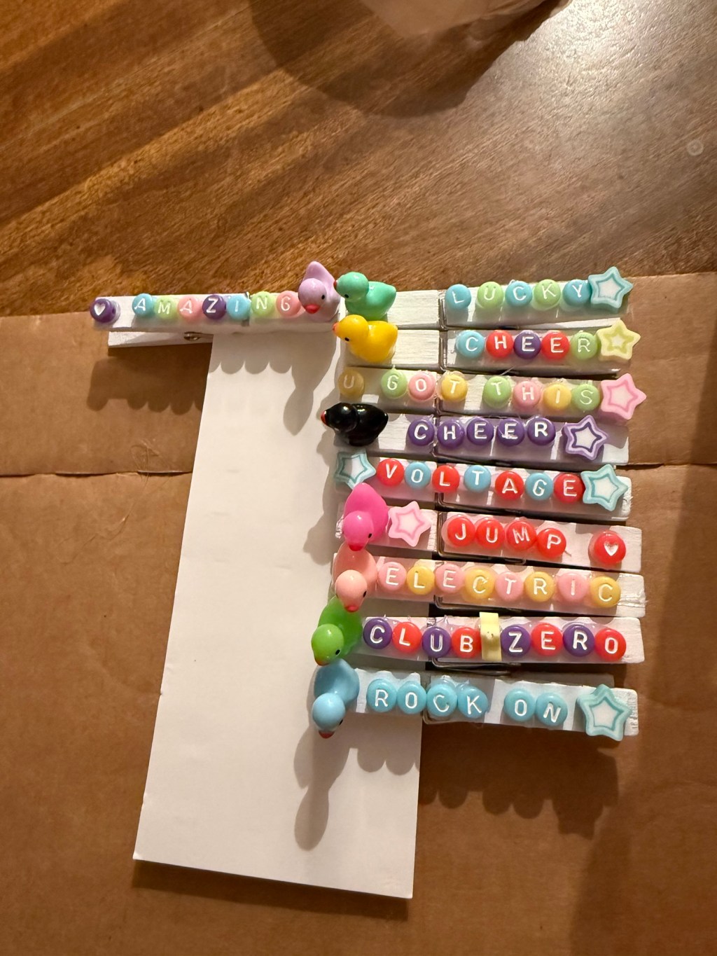 DIY Cheer Pins